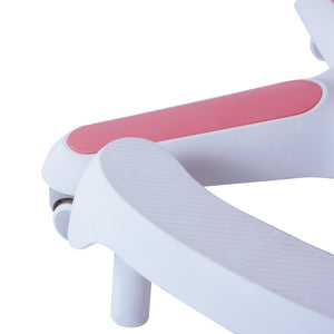 Ergonomic Children Kids Study Desk and Chair Set | Height Adjustable | Pink