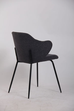 Set of 2 Dining Chairs | Graphite