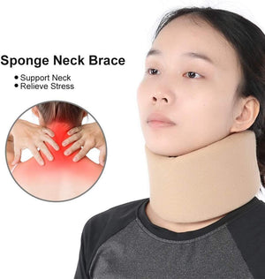 Neck Support Soft Sponge Neck Brace | Protection | Unisex Cervical Collar Support
