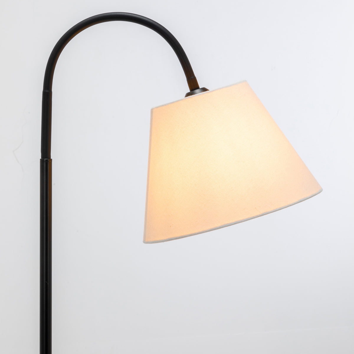 Florence Tripod Lamp with Shelf Storage Drawer | Bedside Table Light with USB Charger