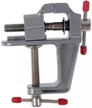 Mini Table Bench Vise | 3.5" Work Bench Vice | Jewelers & Hobby Clamp