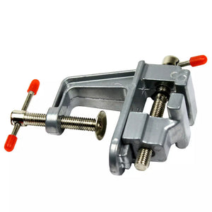 Mini Table Bench Vise | 3.5" Work Bench Vice | Jewelers & Hobby Clamp