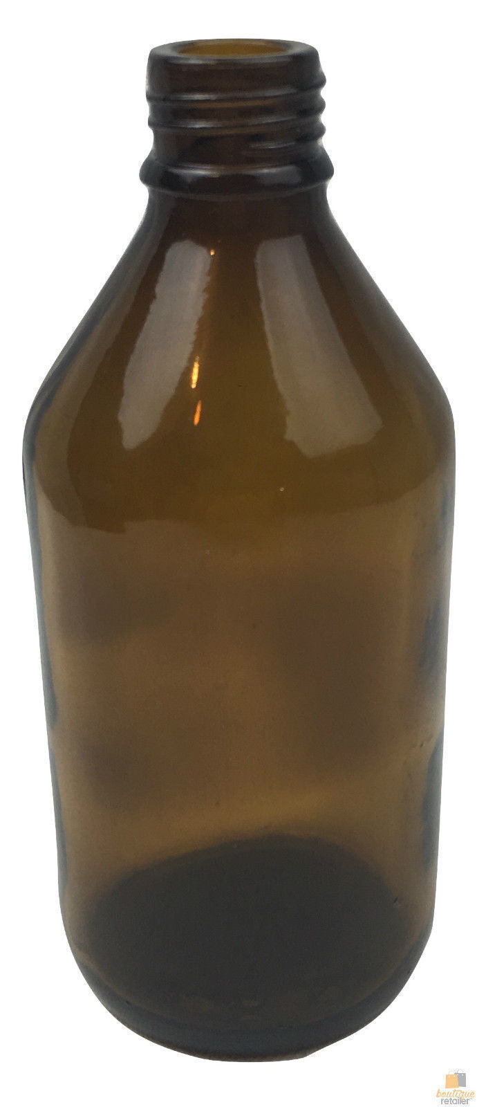 6x Amber Glass Bottles | 600ml | Cosmetic & Essential Oil Storage | Multipurpose Use