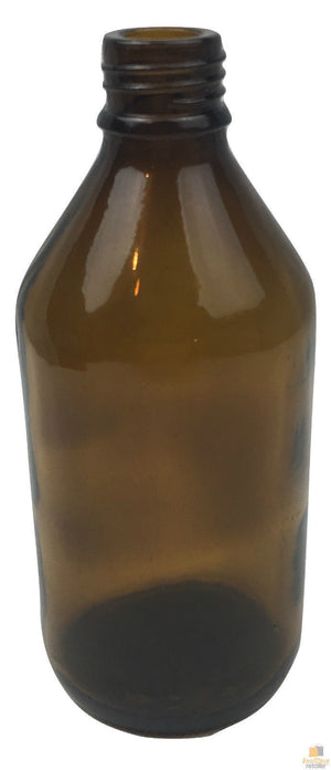 6x Amber Glass Bottles | 600ml | Cosmetic & Essential Oil Storage | Multipurpose Use