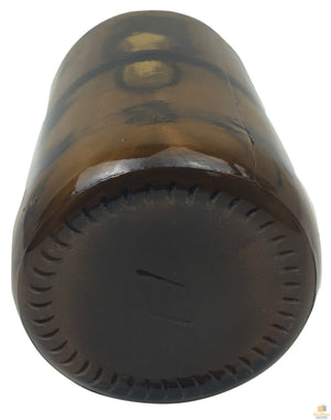 6x Amber Glass Bottles | 600ml | Cosmetic & Essential Oil Storage | Multipurpose Use