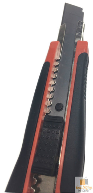 Box Cutter & Blades | 18mm Retractable Snap-Off Razor | Durable Utility Knife Opener