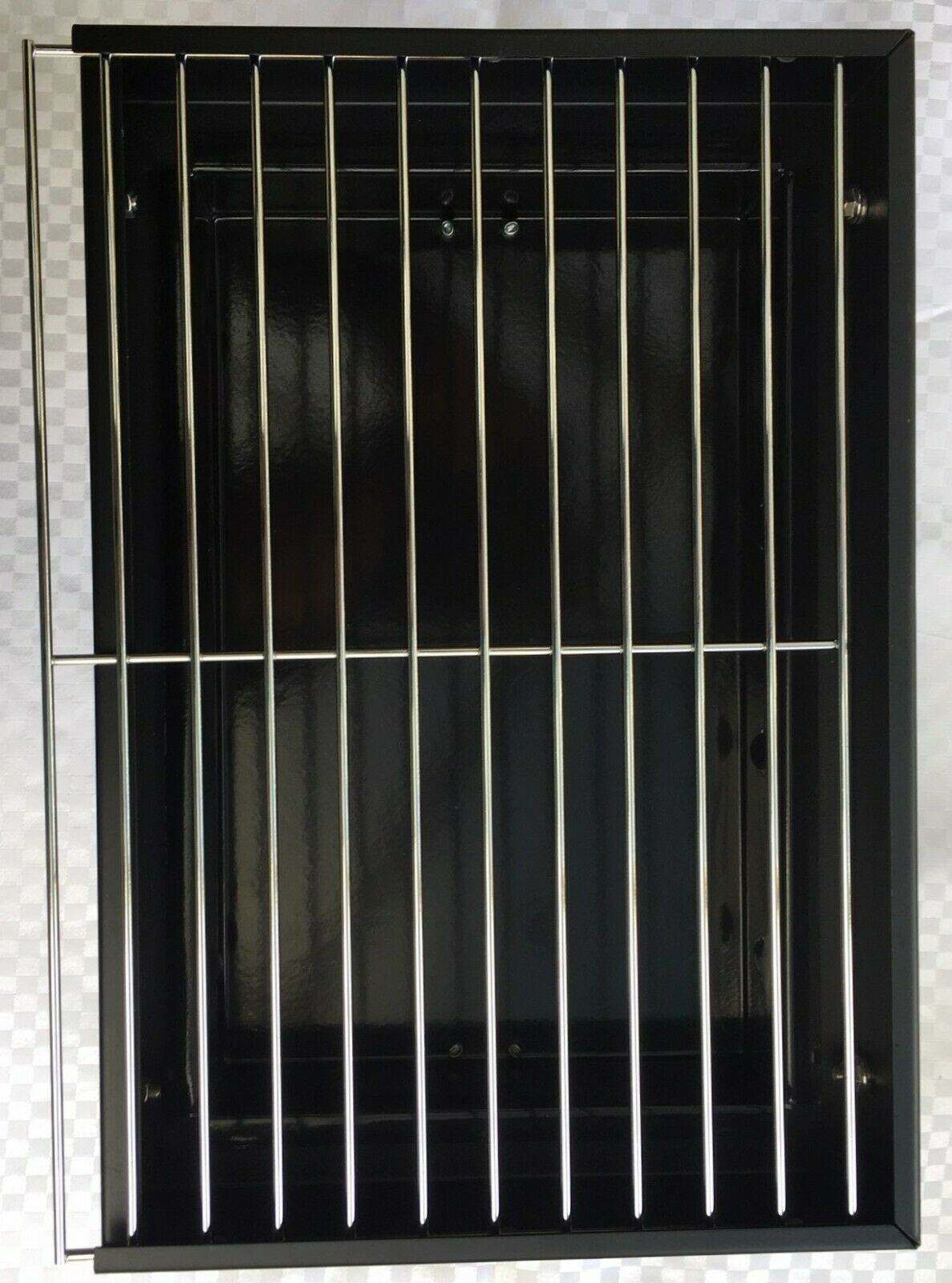 Premium Portable Charcoal Folding BBQ Grill | Compact & Foldable | Black/Silver