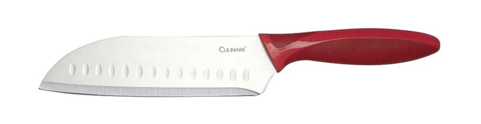 17.5cm Culinare Santoku Knife | Chef Cutlery | Stainless Steel Kitchen Cutting