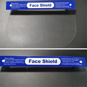 12x Safety Full Face Shield | Clear Glasses | Anti-Fog | Eye Protector | Shop Dental