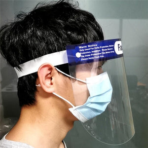 12x Safety Full Face Shield | Clear Glasses | Anti-Fog | Eye Protector | Shop Dental