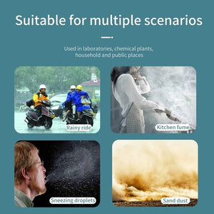 12x Safety Full Face Shield | Clear Glasses | Anti-Fog | Eye Protector | Shop Dental