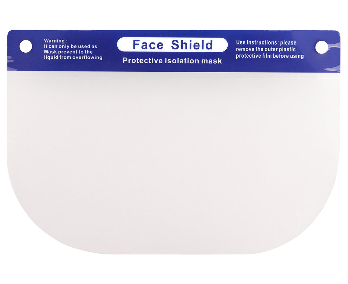 3x Safety Full Face Shield | Clear Glasses | Anti-Fog | Eye Protector | Shop Dental