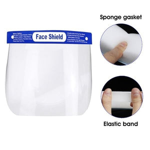 3x Safety Full Face Shield | Clear Glasses | Anti-Fog | Eye Protector | Shop Dental