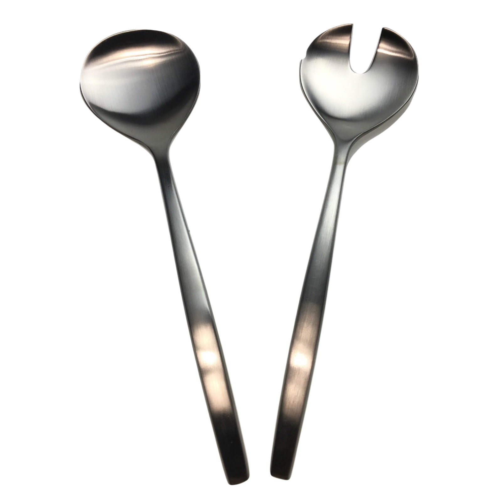 GROSVENOR Chill 2 Salad Servers | 18/10 Stainless Steel | Spoon & Fork | CHILL2SS