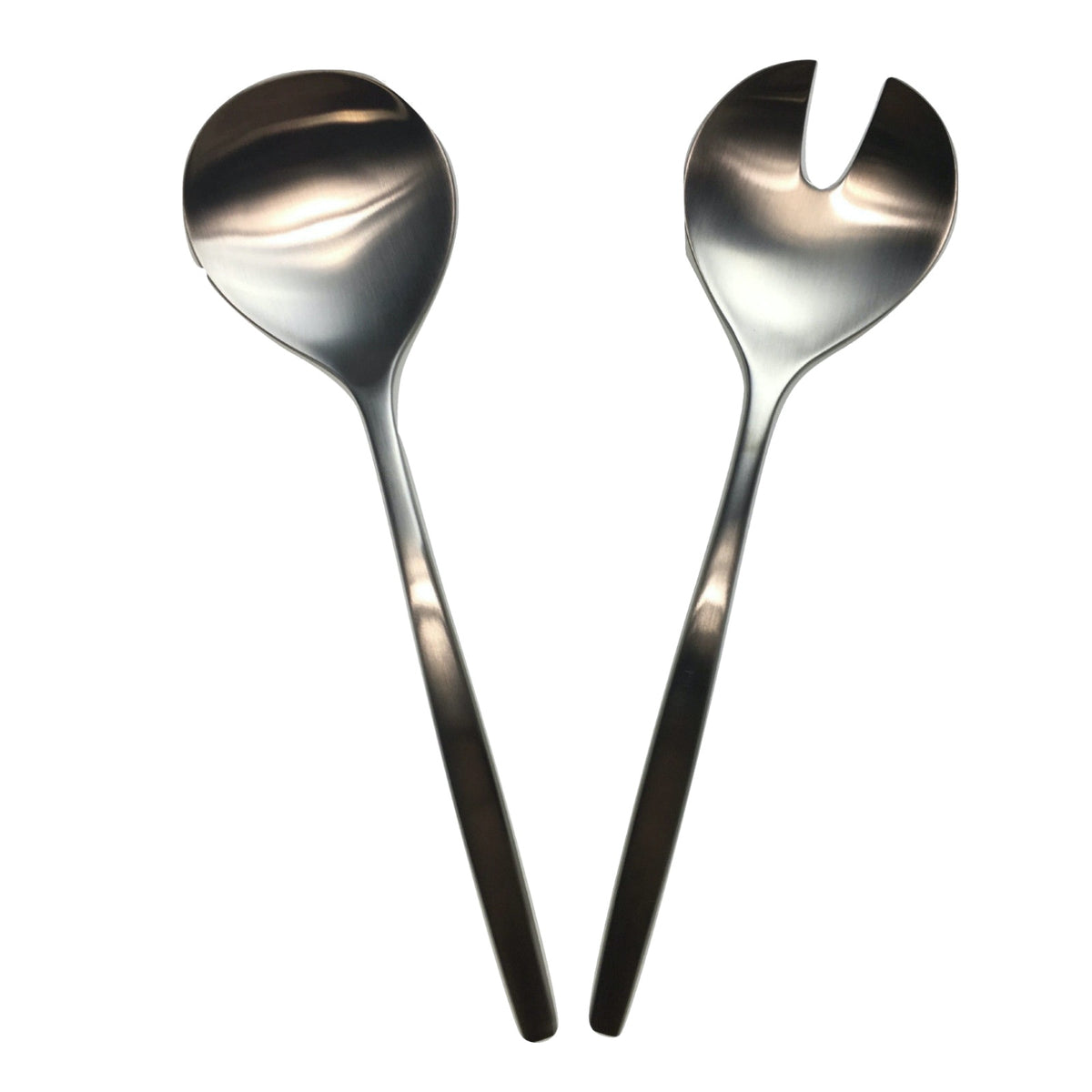 GROSVENOR Chill 2 Salad Servers | 18/10 Stainless Steel | Spoon & Fork | CHILL2SS