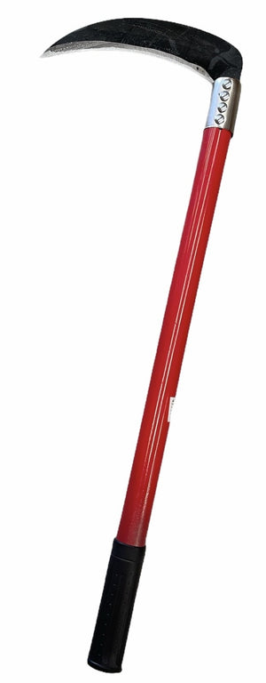 Sickle Reaping Hook | 210mm Blade | Long Handle | Farming & Gardening Scythe Tool