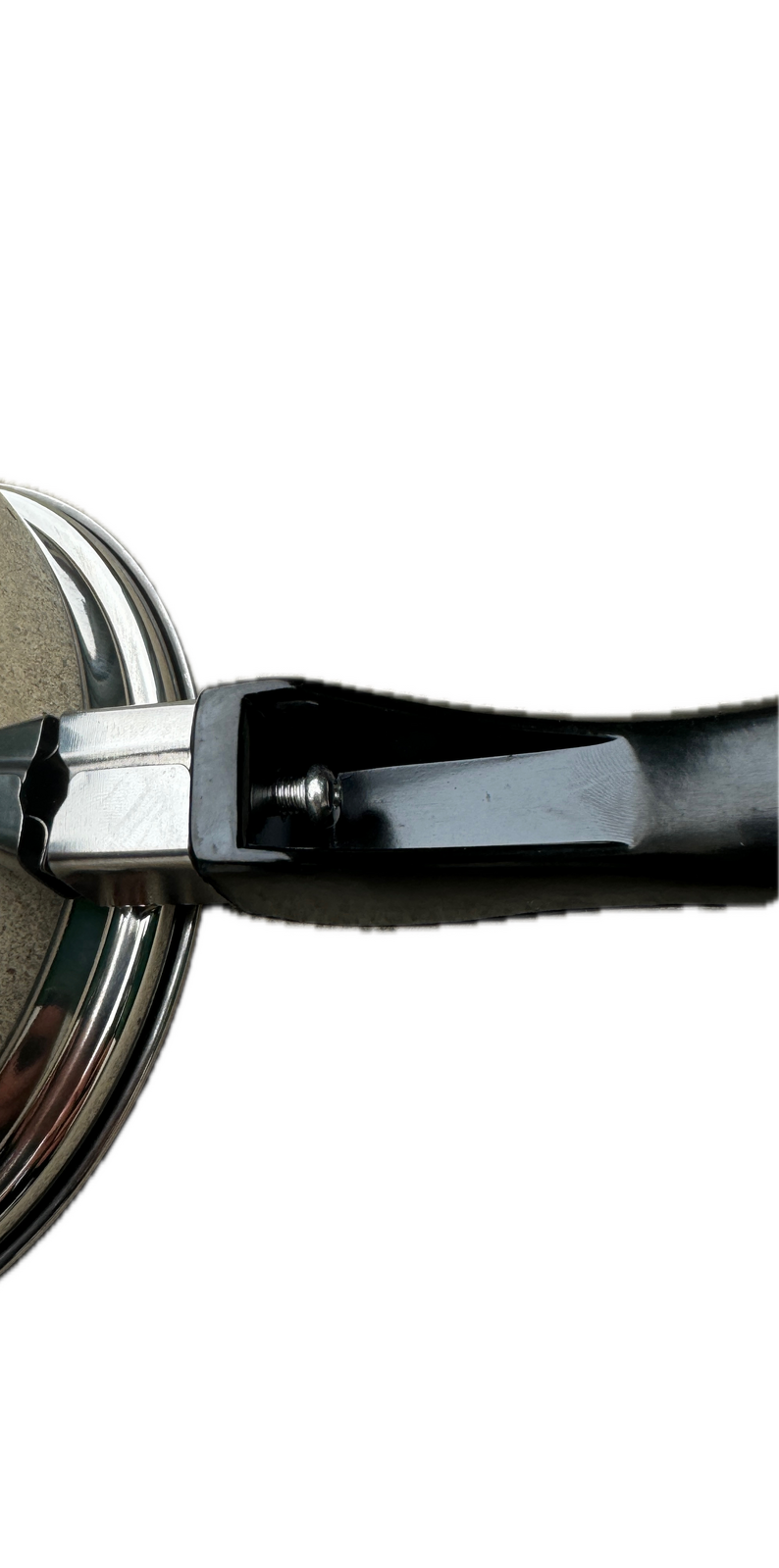 14cm | Stainless Steel Milk Pot with Glass Lid | Coffee Warmer with Handle