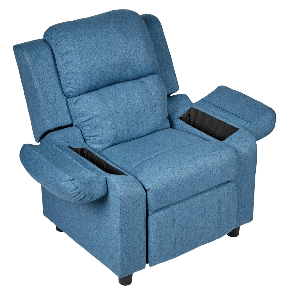 Erika Blue Kids Recliner Sofa Chair | Blue | Lounge Couch Armchair | Childrens