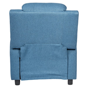 Erika Blue Kids Recliner Sofa Chair | Blue | Lounge Couch Armchair | Childrens