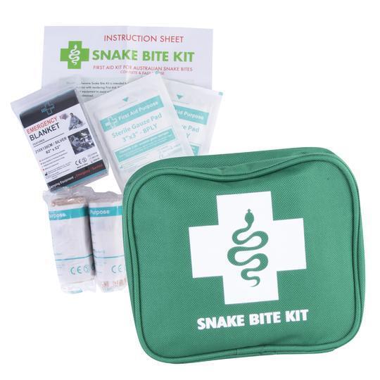 9 Piece | Australian Snake Bite First Aid Kit | Camping | Hiking | Travel