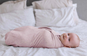 Ponchik Babies + Kids | Ribbed Swaddle Jersey Wrap | Love