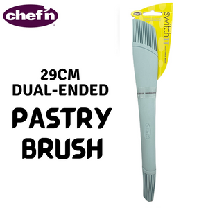 Chef'n Silicone Pastry Brush | Dual-Ended | Butter Brush | Sky Blue