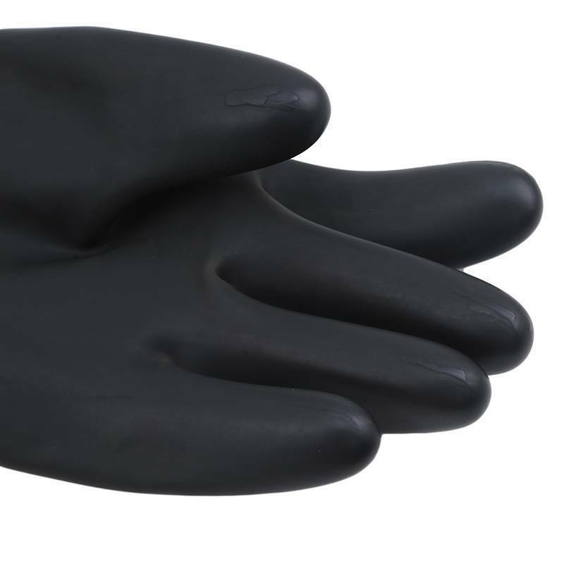 Latex Gloves | Rubber PPE | Industrial Anti-Chemical Acid | Heavy Duty