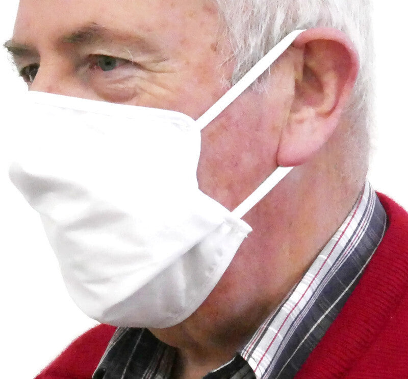 100% Cotton Face Mask | Washable & Reusable | Anti-Microbial Fabric Mouth Cover | Protection