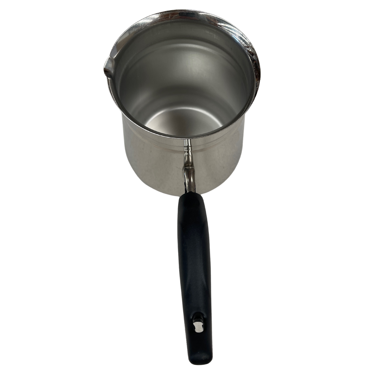 1.2L Turkish Coffee Pot | Milk Warmer Jug | Stainless Steel | with Handle