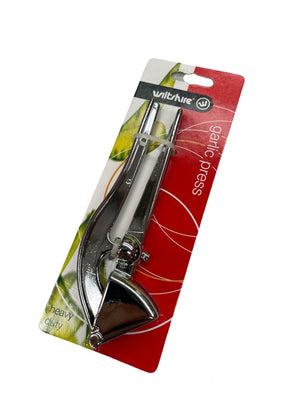 Wiltshire 2-in-1 Garlic Press & Cherry Olive Pitter Tool | Stainless Steel | Heavy Duty | W3200