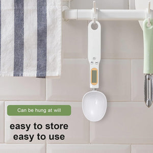 Weighing Electronic Digital Spoon Scale | LCD Display Kitchen Food Measuring Tool