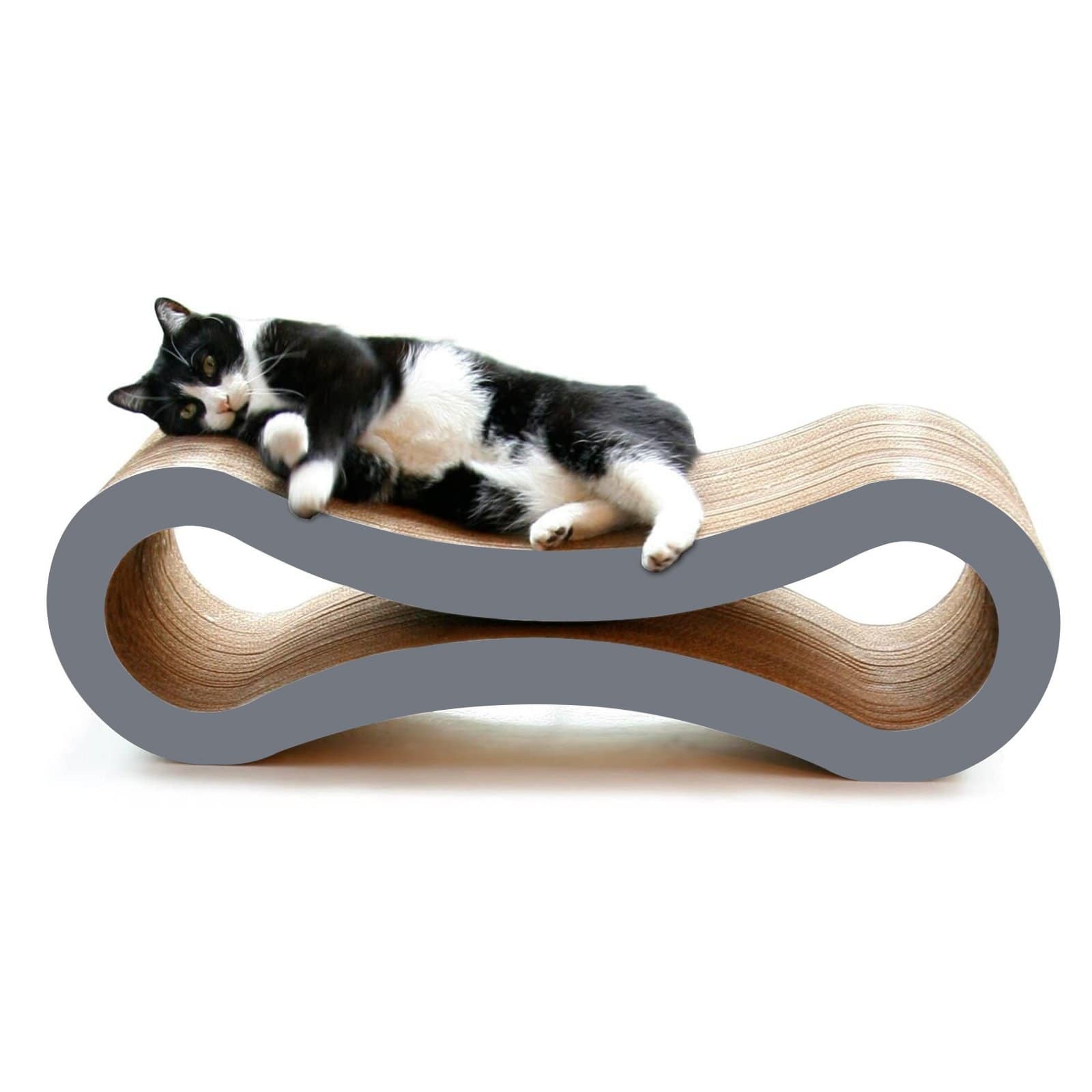 Cat Scratcher Infinity Lounge | Storm Grey