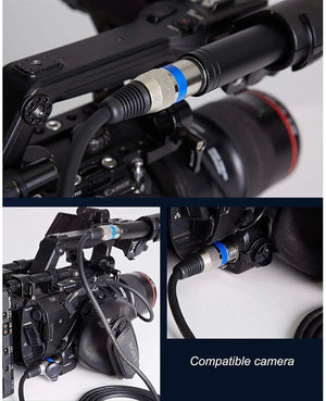 Hridz XLR Cable | 1m | Male to Female | Audio Output & Input for KTV Microphone | Professional Sound Cable