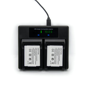 HRIDZ EN-EL23 Battery & Charger Set | For Nikon Coolpix B700, S810c, P600, P610S