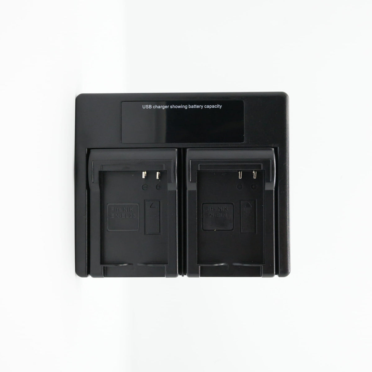 HRIDZ EN-EL23 Battery & Charger Set | For Nikon Coolpix B700, S810c, P600, P610S
