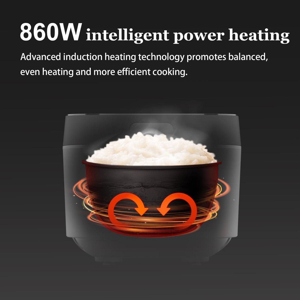 BEAR 4L Intelligent Power Heating Rice Cooker | DFB-Q40R5 | Smart Cooking