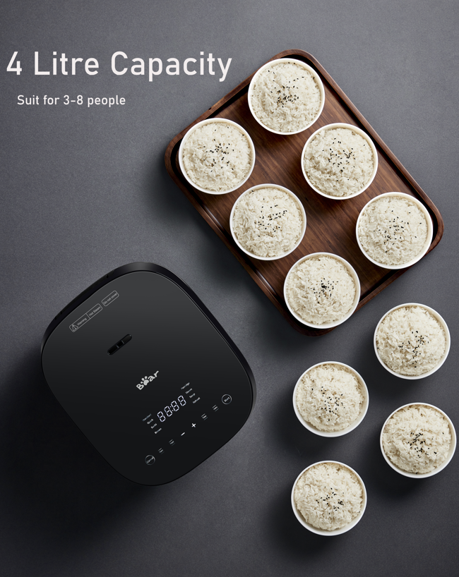 BEAR 4L Intelligent Power Heating Rice Cooker | DFB-Q40R5 | Smart Cooking