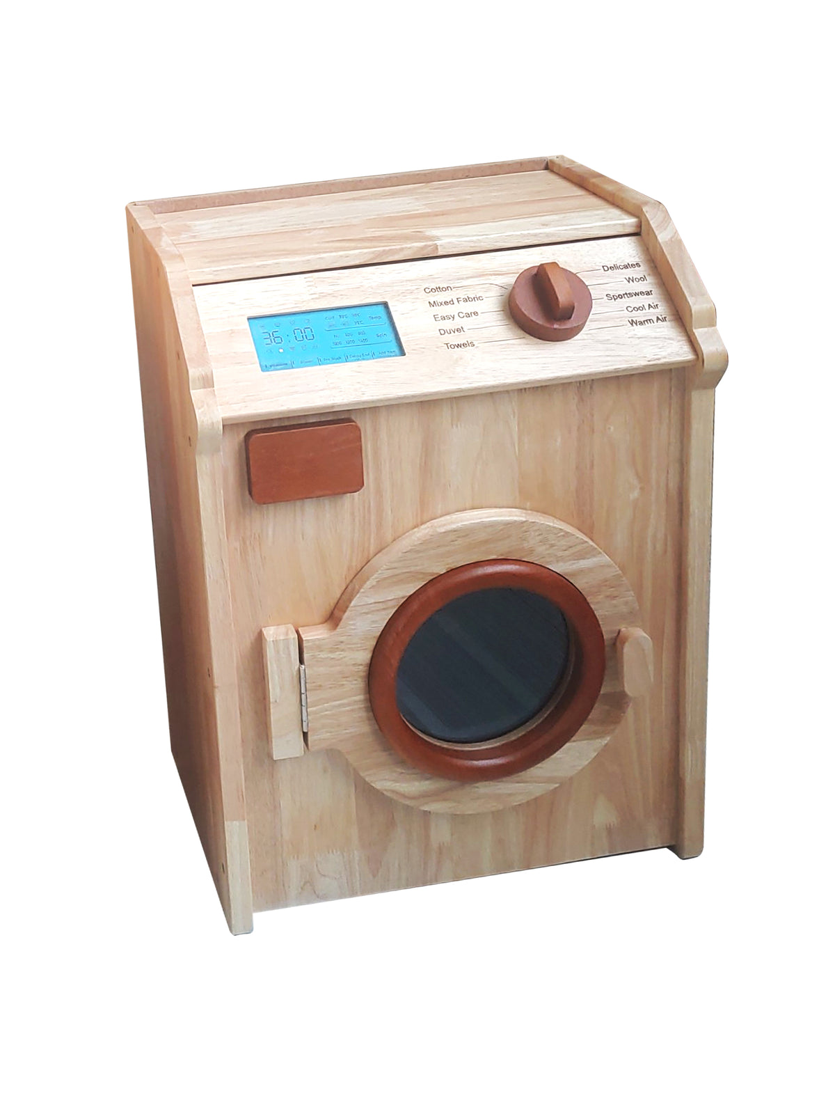Wooden Toy Washing Machine | Pretend Play | Kids Educational Appliance