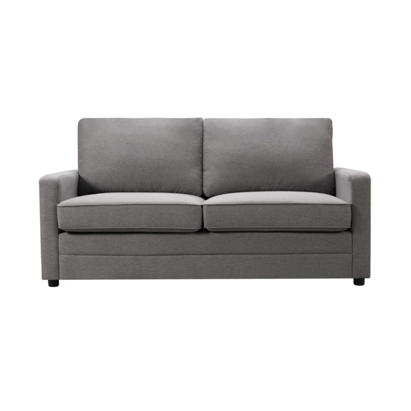 RAY 2 Seater Sofa Bed | Separate Foam Mattress | Dark Grey
