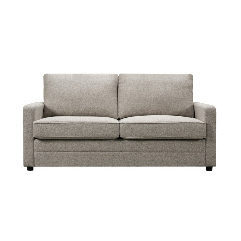 RAY 2 Seater Sofa Bed | Separate Foam Mattress | Light Grey