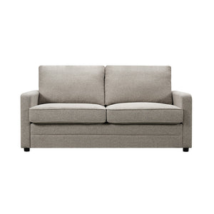 RAY 2 Seater Sofa Bed | Separate Foam Mattress | Light Grey