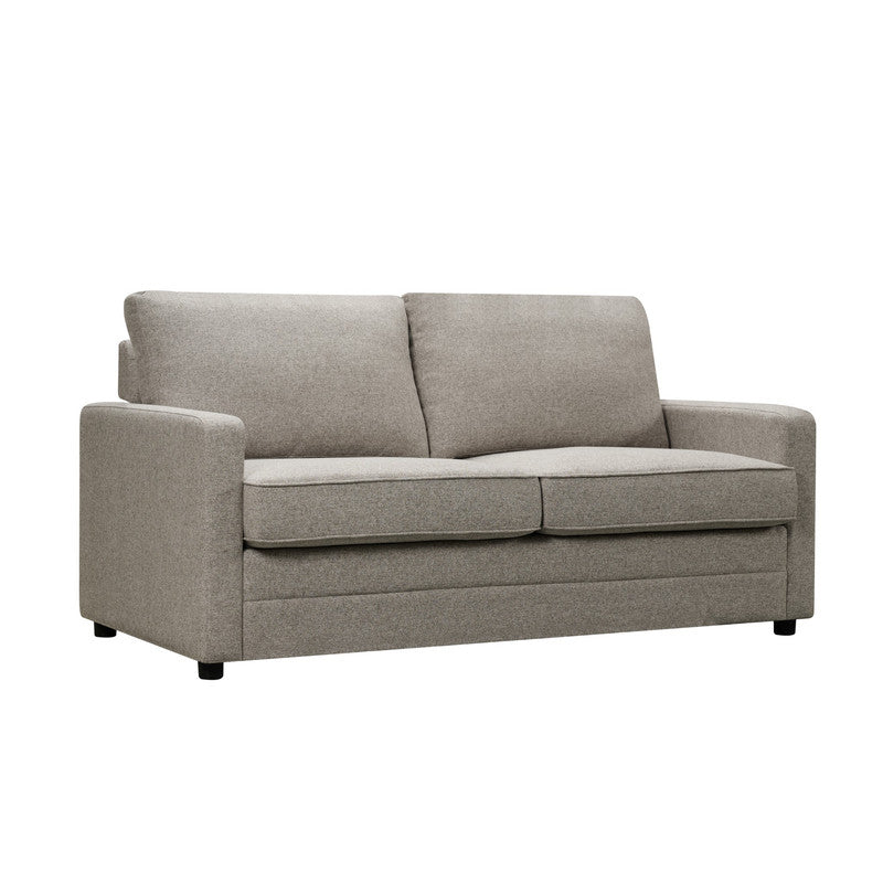 RAY 2 Seater Sofa Bed | Separate Foam Mattress | Light Grey