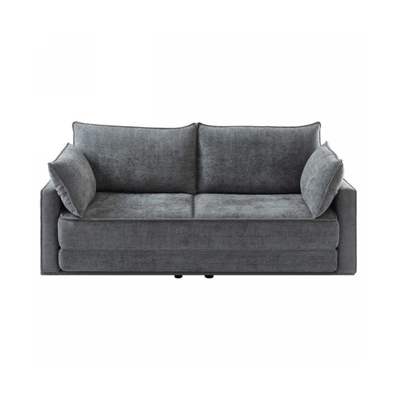 COMFY | 3 Seater Sofa Bed | Queen Size | Grey | Modern Living Room Furniture