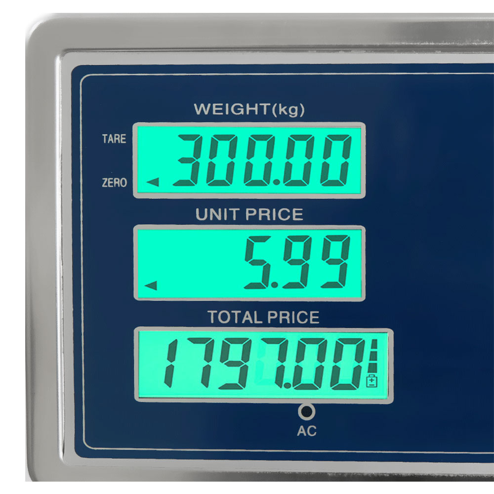 300kg Digital Platform Scale | Electronic Computing Postal Shop Scales