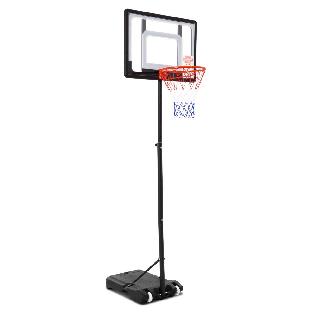 Adjustable Portable Kids Basketball Stand | Hoop Net & Rim System