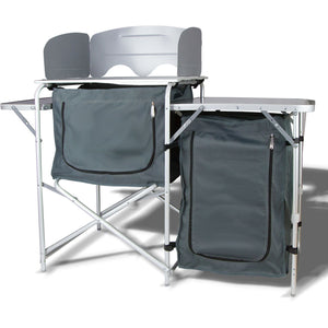 Single Pantry Storage | Camping Kitchen Shelf | Camp Cupboard | Windshield Cook Table