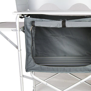 Single Pantry Storage | Camping Kitchen Shelf | Camp Cupboard | Windshield Cook Table