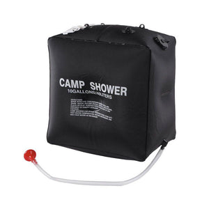 40L Craig Camp Shower Bag | Solar Heated Water Pipe | Portable Camping Shower