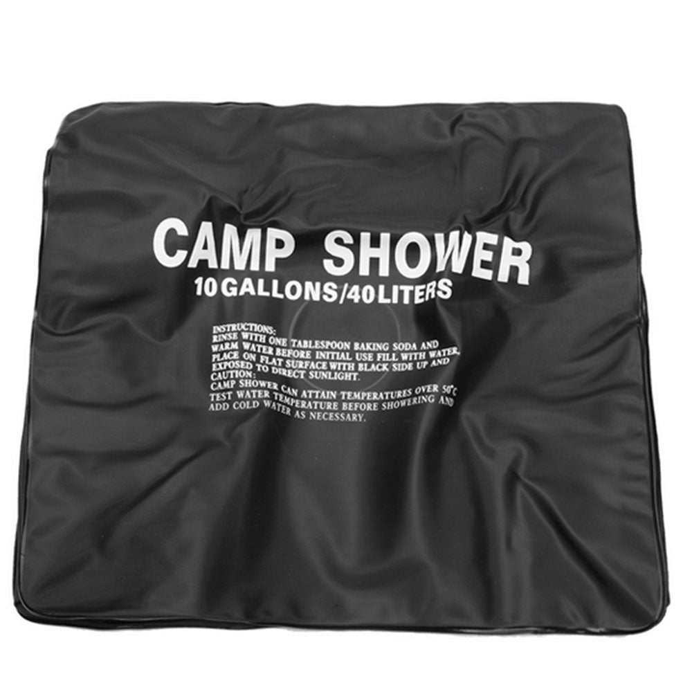 40L Craig Camp Shower Bag | Solar Heated Water Pipe | Portable Camping Shower