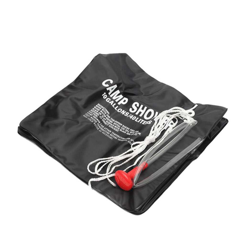 40L Craig Camp Shower Bag | Solar Heated Water Pipe | Portable Camping Shower